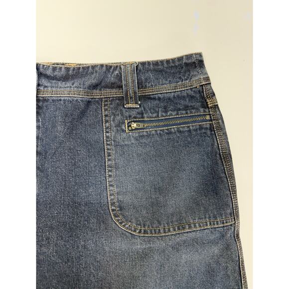 NY Jeans New York & Company Womens Skirt Size 12 Denim Jean Skirt - Picture 2 of 8